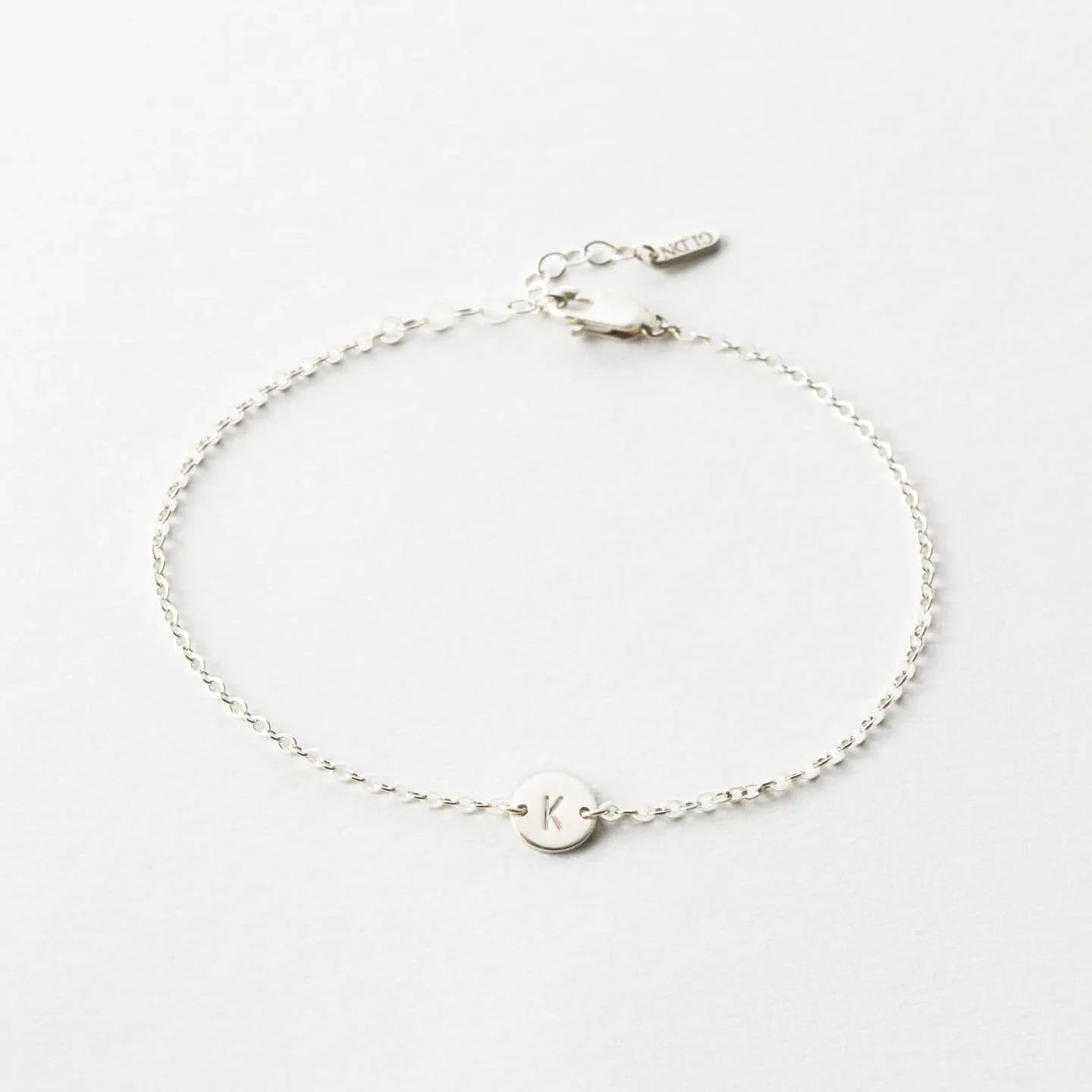 Personalized Initial Minimal Bracelet