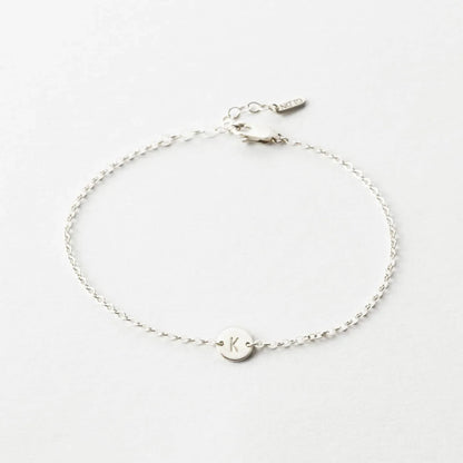 Personalized Initial Minimal Bracelet