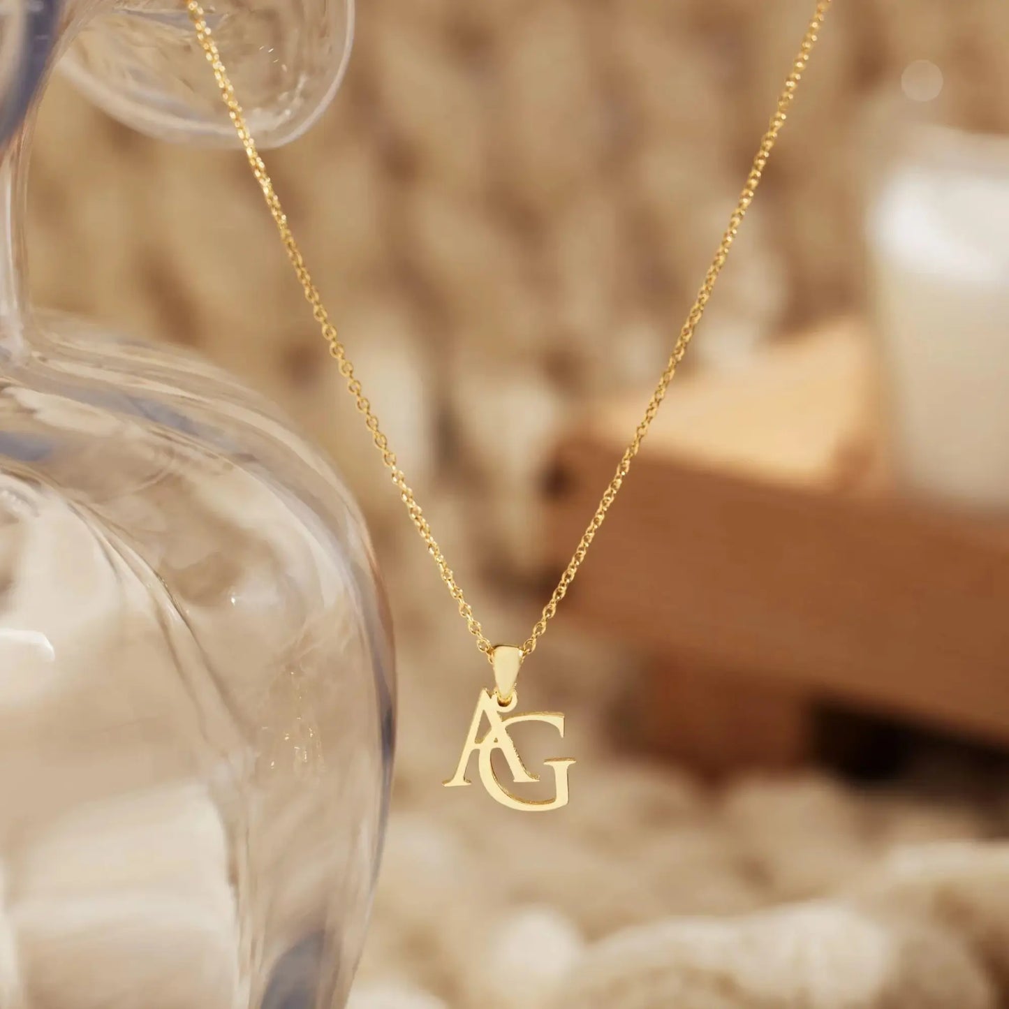 Personalized Dual Initial Necklace