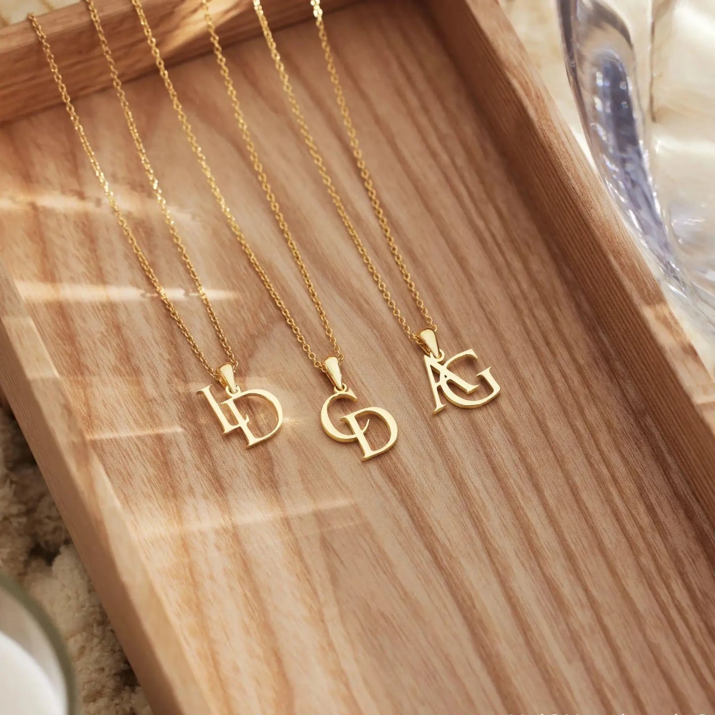 Personalized Dual Initial Necklace